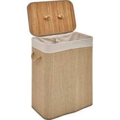 Kosz na pranie Stemy 100 l brązowy * 5five Simply Smart Online