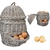 Kosz wiklinowy na warzywa i owoce z pokrywką h34,5 cm * Esschert Design Sale