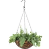 Kosz wiszący z wkładem kokosowym 30 cm * Esschert Design New