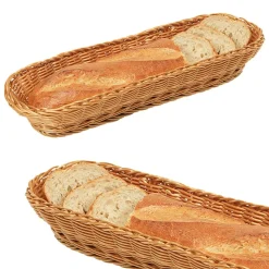 Koszyk na bagietki podłużny 41x16xh7 cm