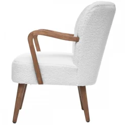 Krzesło Chiara White Boucle