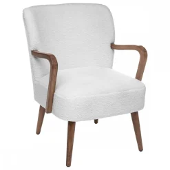 Krzesło Chiara White Boucle
