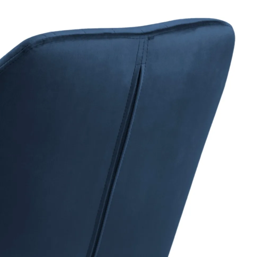Krzesło do jadalni granatowe Emilia