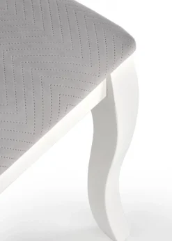 Krzesło drewniane Velo White popielate