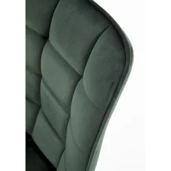 Krzesło model K332 ciemno zielone