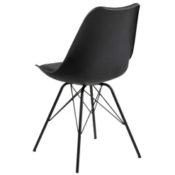 Krzesło do jadalni czarne Eris * Actona Outlet