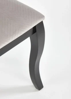 Krzesło drewniane Velo Black beżowe * Halmar Clearance