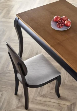 Krzesło drewniane Velo Black beżowe * Halmar Clearance