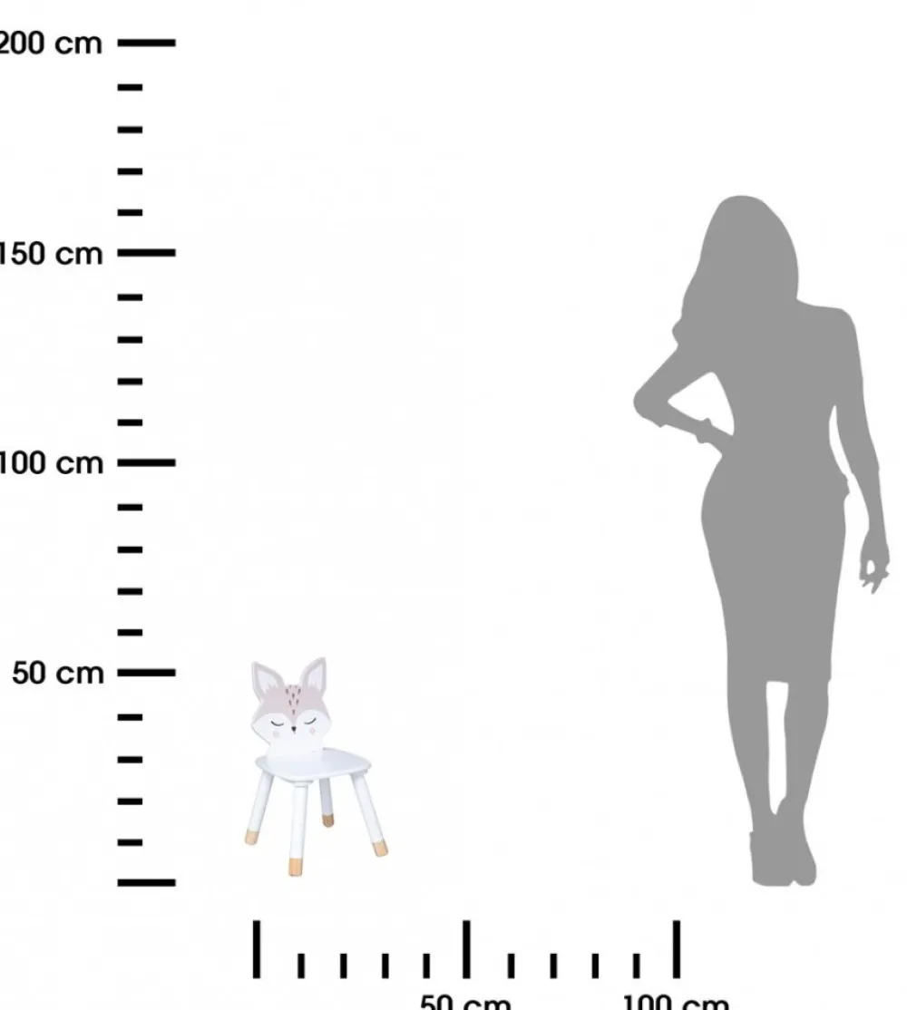 Krzesło dziecięce Fox * Atmosphera Hot