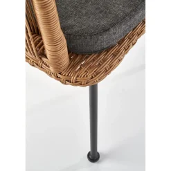 Krzesło model K400 rattan * Halmar New
