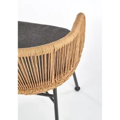 Krzesło model K400 rattan * Halmar New