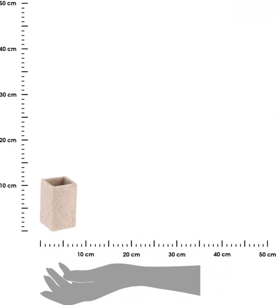 Kubek łazienkowy Estiarte Stone