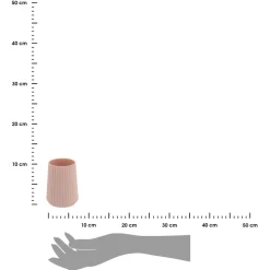 Kubek łazienkowy Roza blush