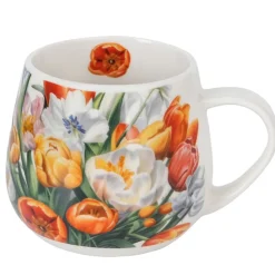 Kubek baryłka Tulipany 430 ml
