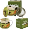 Kubek baryłka z zaparzaczem Monet Poppy Field 430 ml