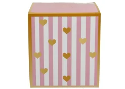 Kubek classic różowy serduszka 360 ml