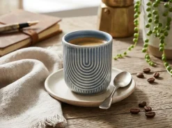 Kubek do espresso 100 ml Lya niebieski