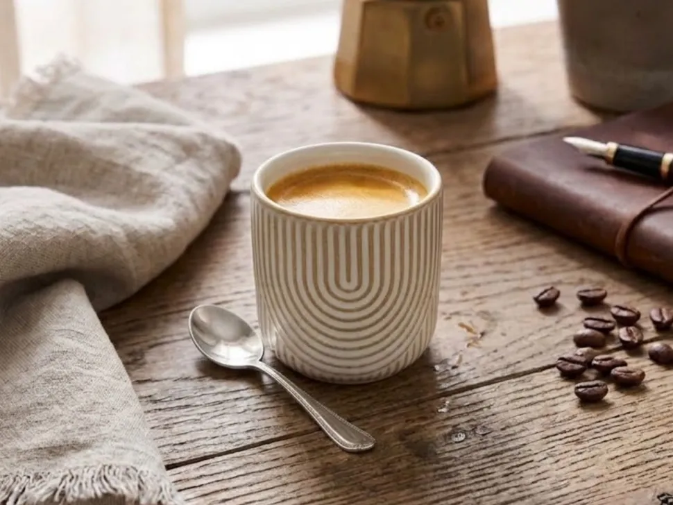 Kubek do espresso 100 ml Lya biały