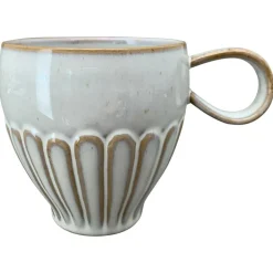 Kubek do kawy ceramiczny szary Grau 0,34 l