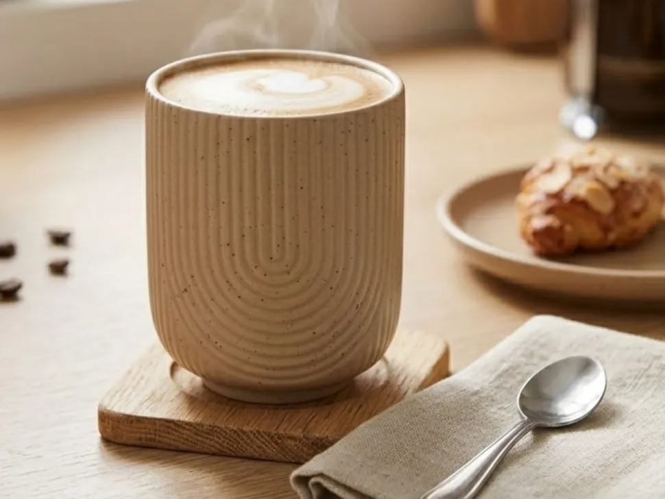 Kubek na kawę 190 ml Lya taupe