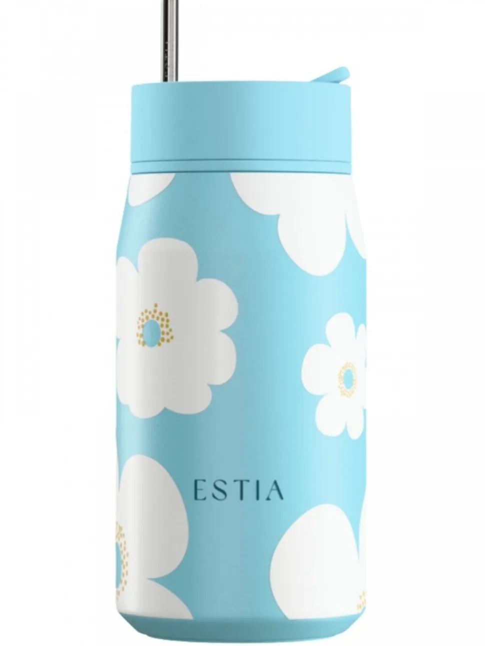 Kubek termiczny 360 ml Lens Blue Daisy