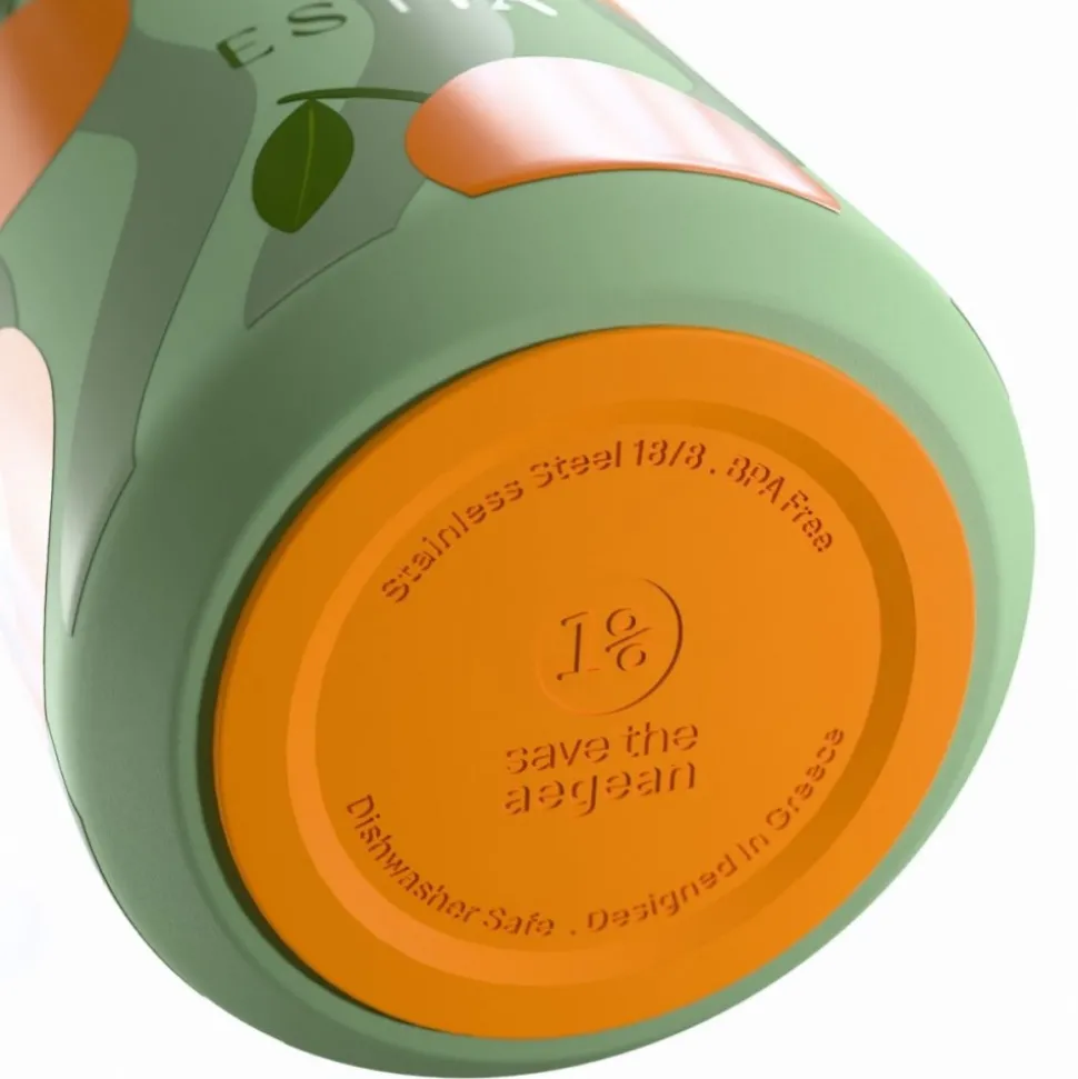Kubek termiczny 360 ml Lens Peach Garden