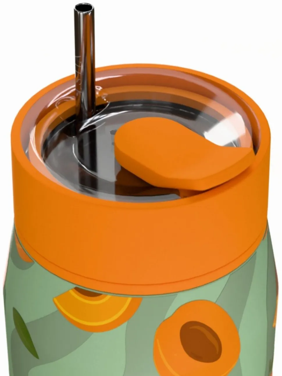 Kubek termiczny 360 ml Lens Peach Garden