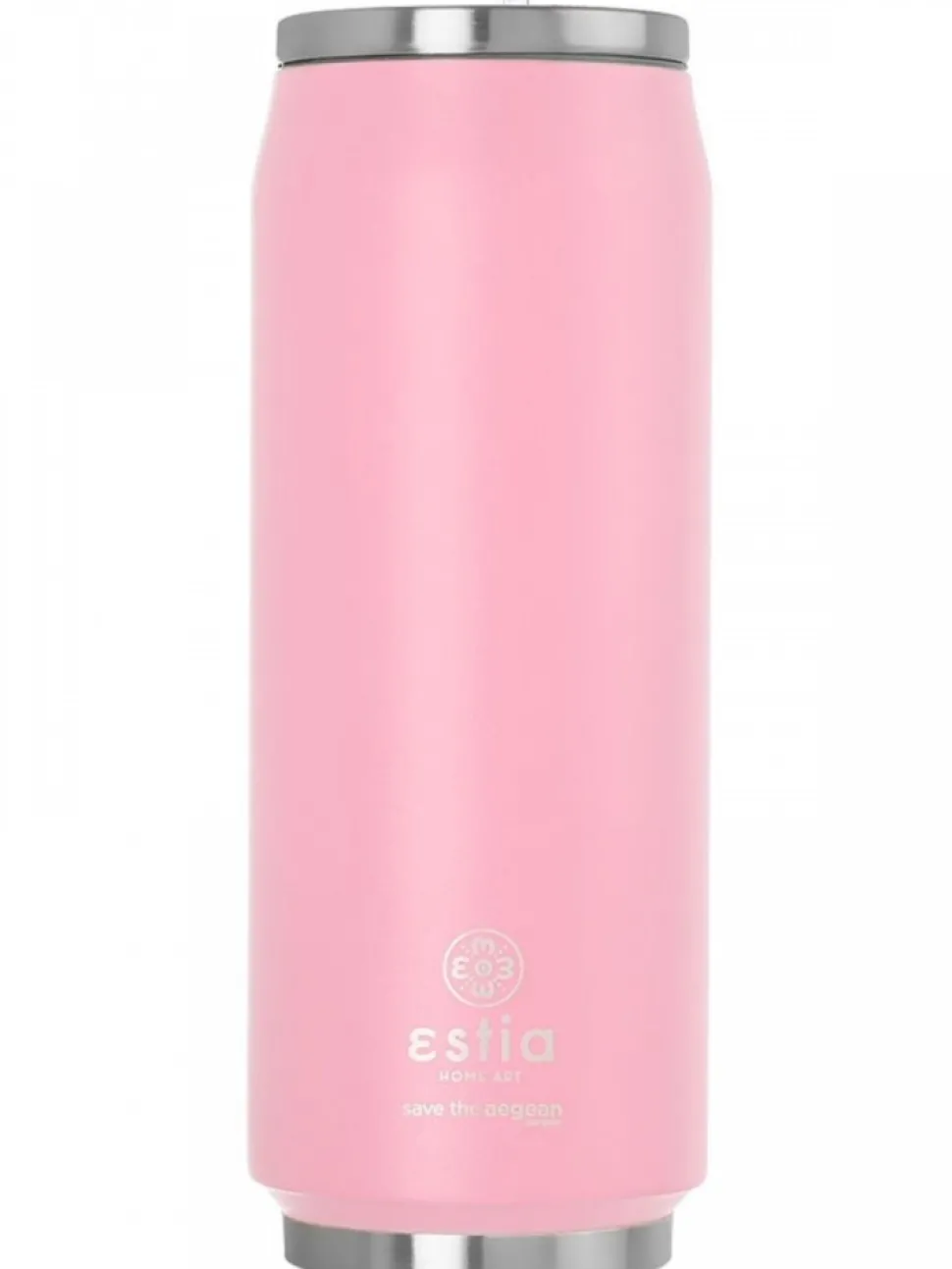 Kubek termiczny ze składaną słomką 500 ml Blossom Rose