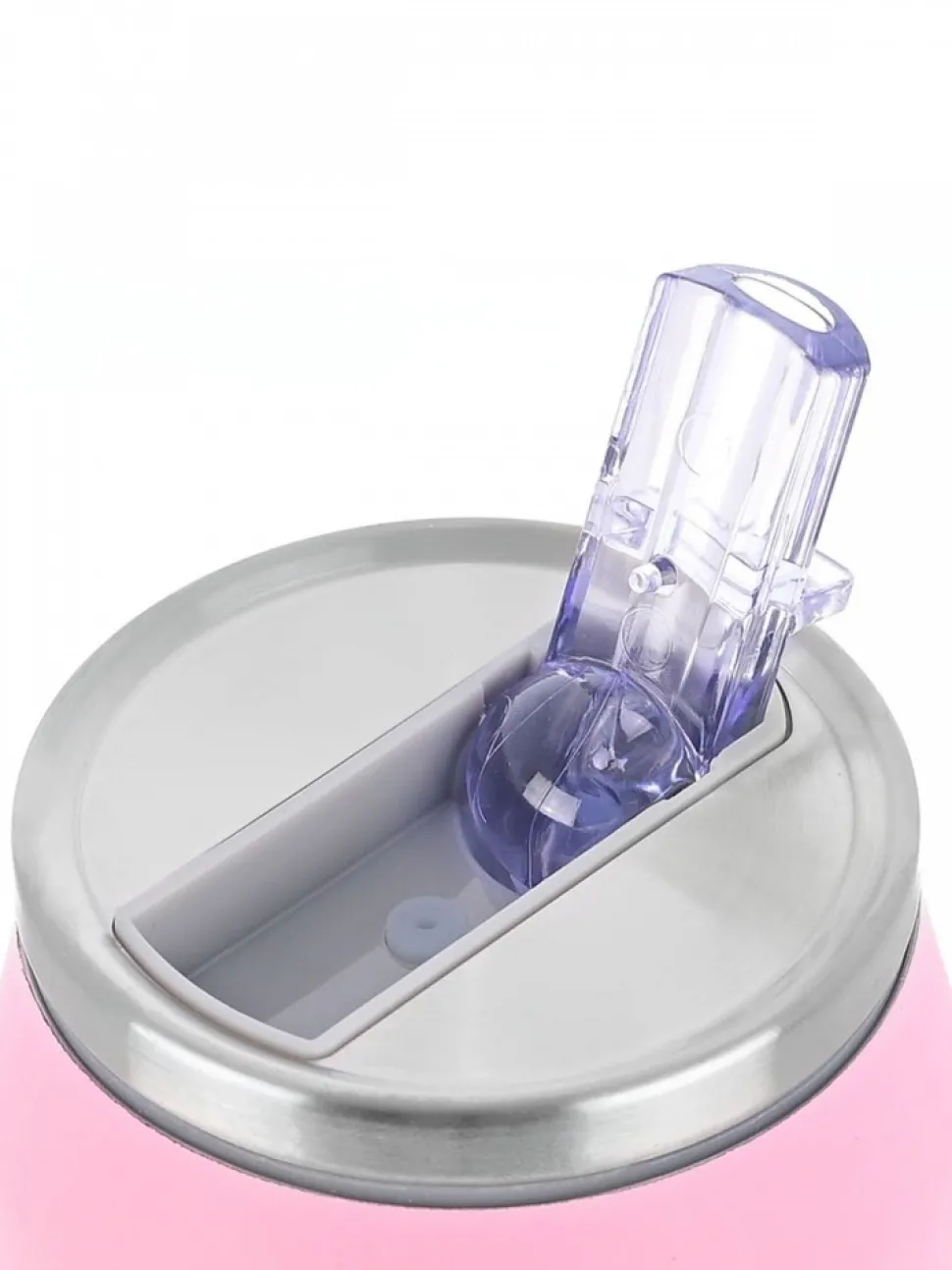 Kubek termiczny ze składaną słomką 500 ml Blossom Rose