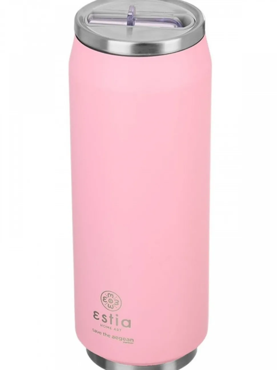 Kubek termiczny ze składaną słomką 500 ml Blossom Rose