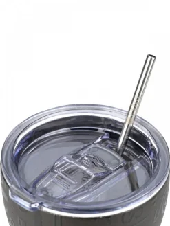 Kubek termiczny ze słomką 350 ml Noir Echo