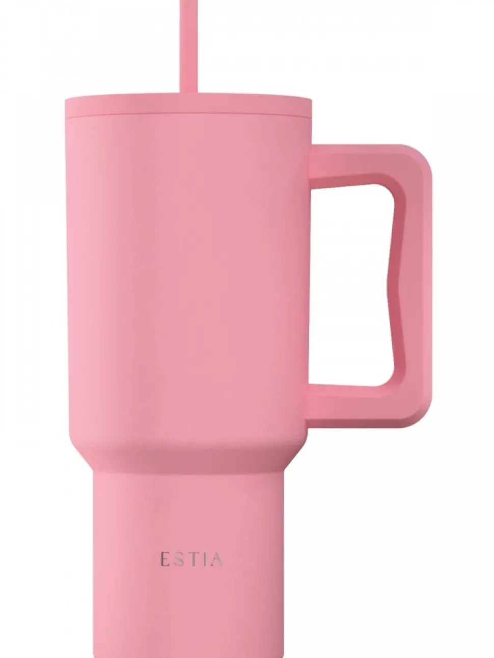 Kubek termiczny ze słomką 900 ml Rose