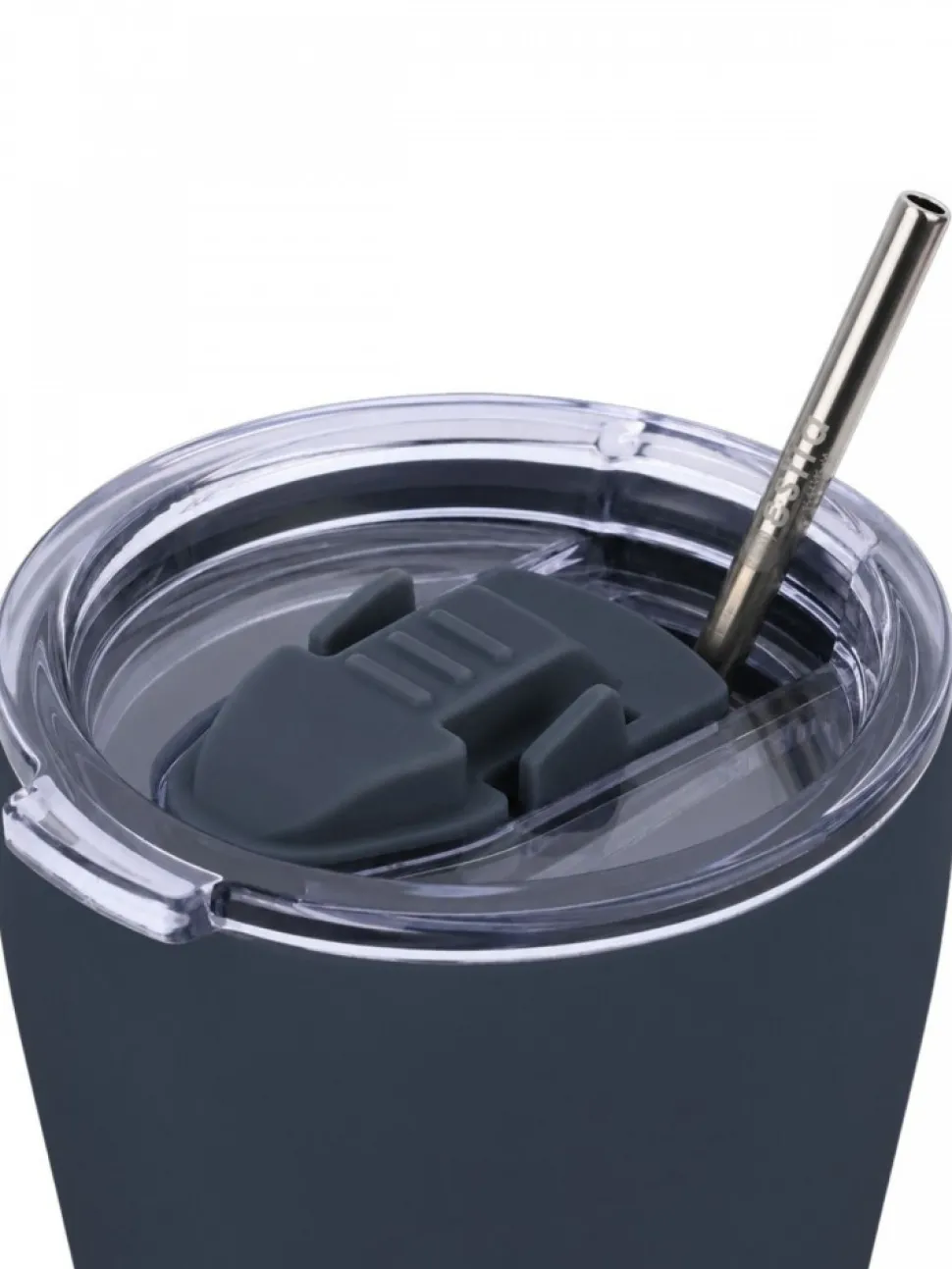 Kubek termiczny ze słomką 350 ml Indigo