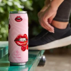 Kubek termiczny ze słomką 500 ml Blush Pop