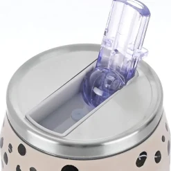 Kubek termiczny ze słomką 500 ml Leopard Taupe
