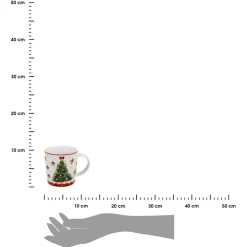 Kubek świąteczny CHRISTMAS TREE 3 400 ml