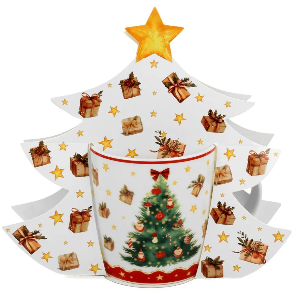 Kubek świąteczny CHRISTMAS TREE 3 400 ml