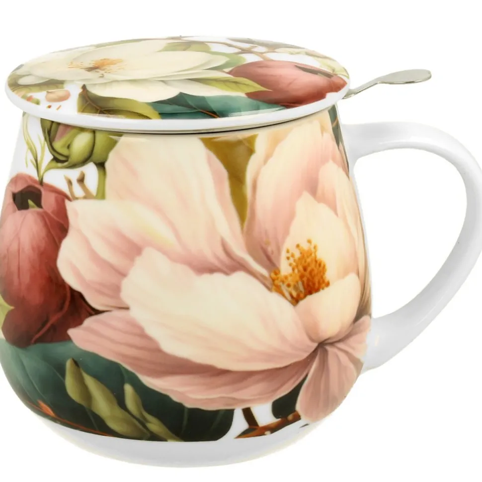 Kubek z zaparzaczem Magnolie 430 ml