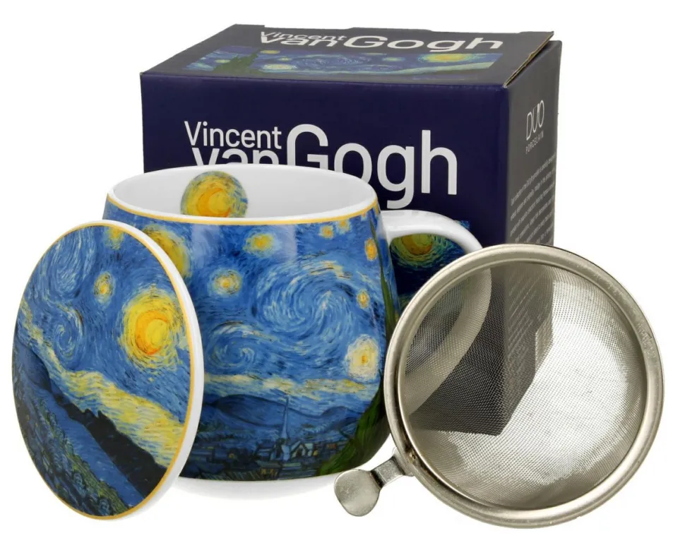 Kubek z zaparzaczem Van Gogh Starry Night 430 ml