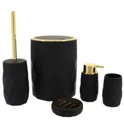 Kubek łazienkowy Lorantos Black * TENDANCE New