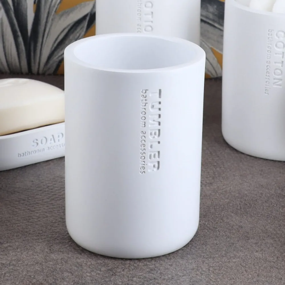 Kubek łazienkowy Loudis White * TENDANCE Hot