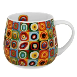 Kubek baryłka Kandinsky Squares 430 ml * Duo Hot