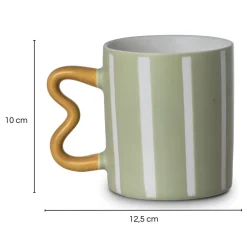 Kubek 450 ml Jazz Lines zielony * Estia Best
