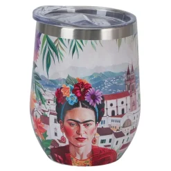 Kubek termiczny Frida Mexican Art Red 330 ml * Duo Best