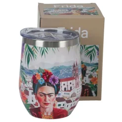 Kubek termiczny Frida Mexican Art Red 330 ml * Duo Best
