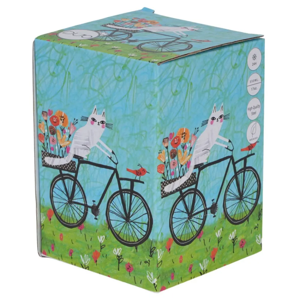 Kubek termiczny Koci Świat Rower 330 ml * Duo Outlet