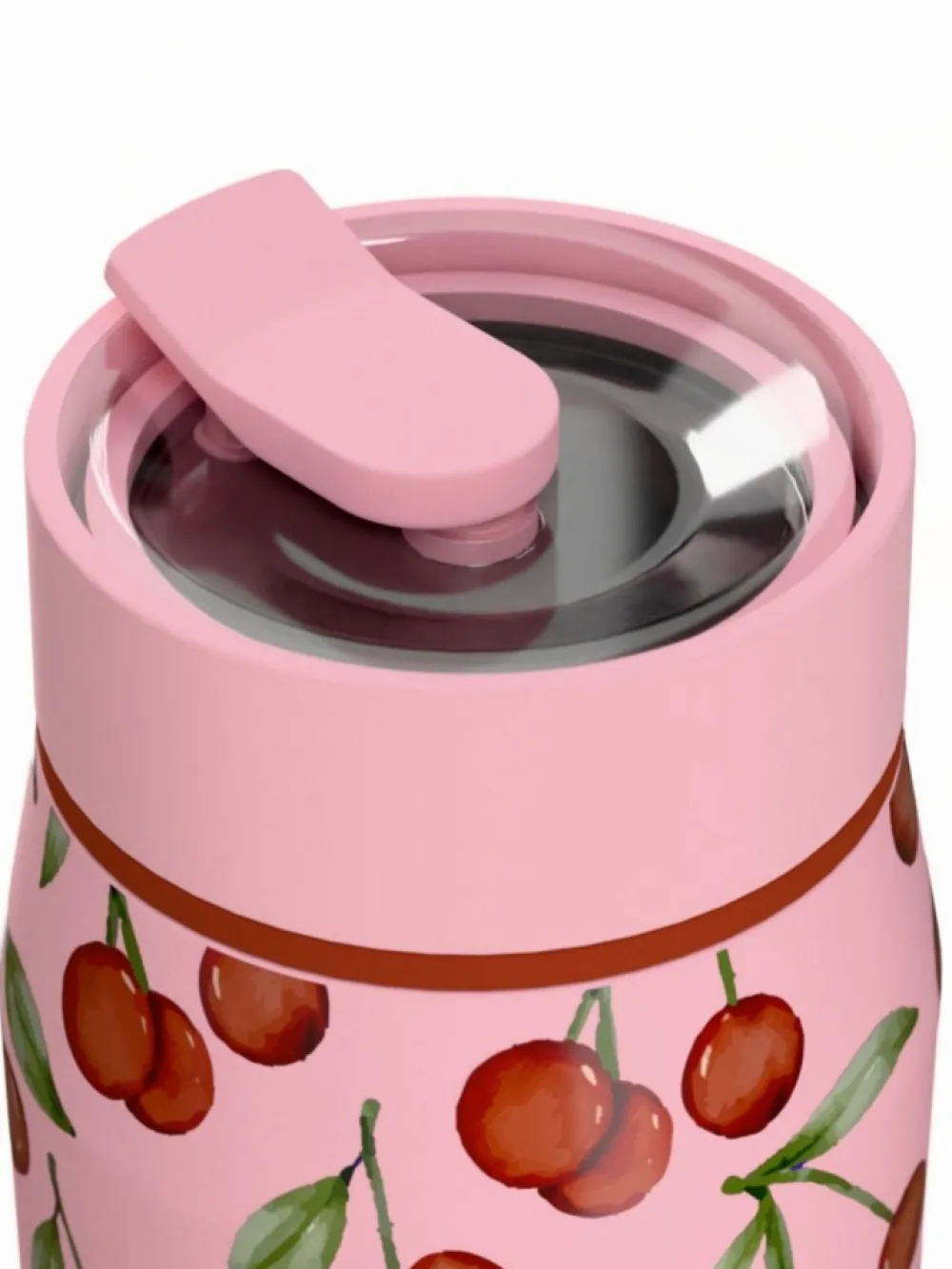 Kubek termiczny 360 ml Lens Cherry Rose * Estia Discount