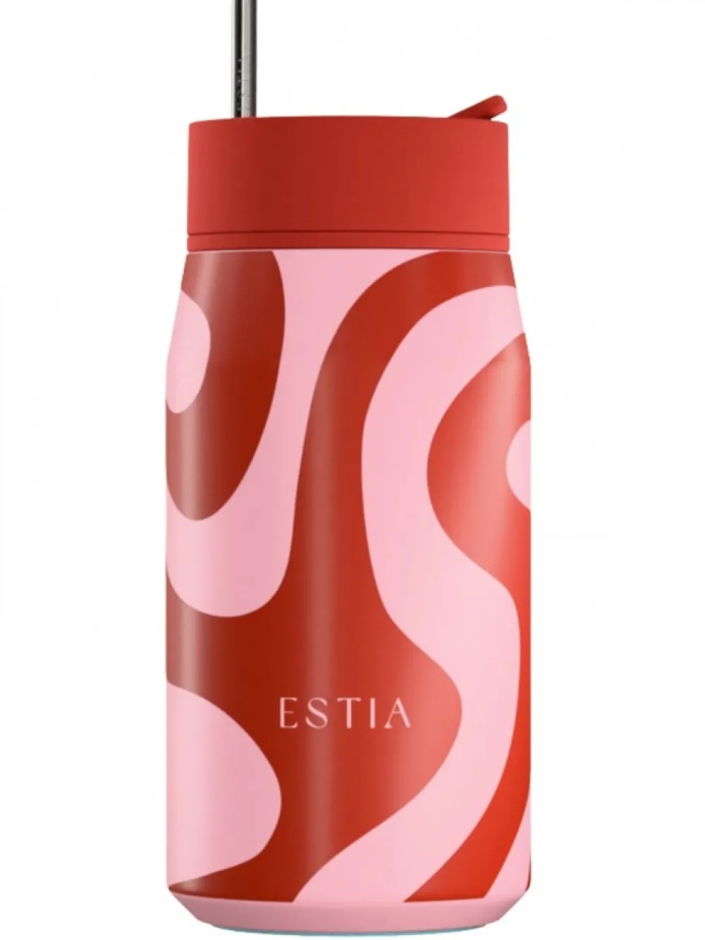 Kubek termiczny 360 ml Lens Coral Waves * Estia Hot