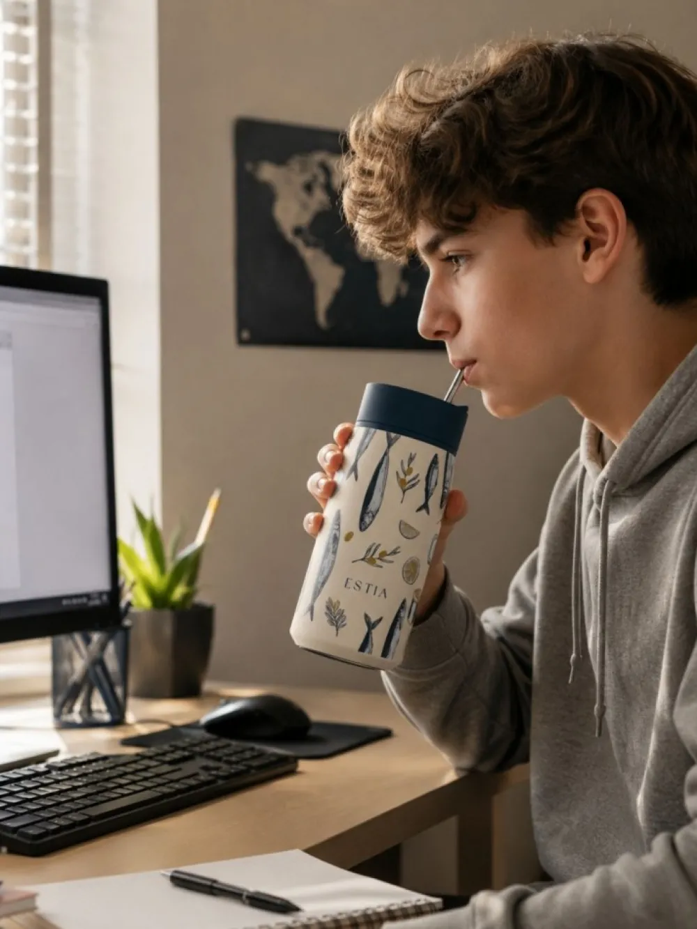 Kubek termiczny 360 ml Lens Salt Life * Estia