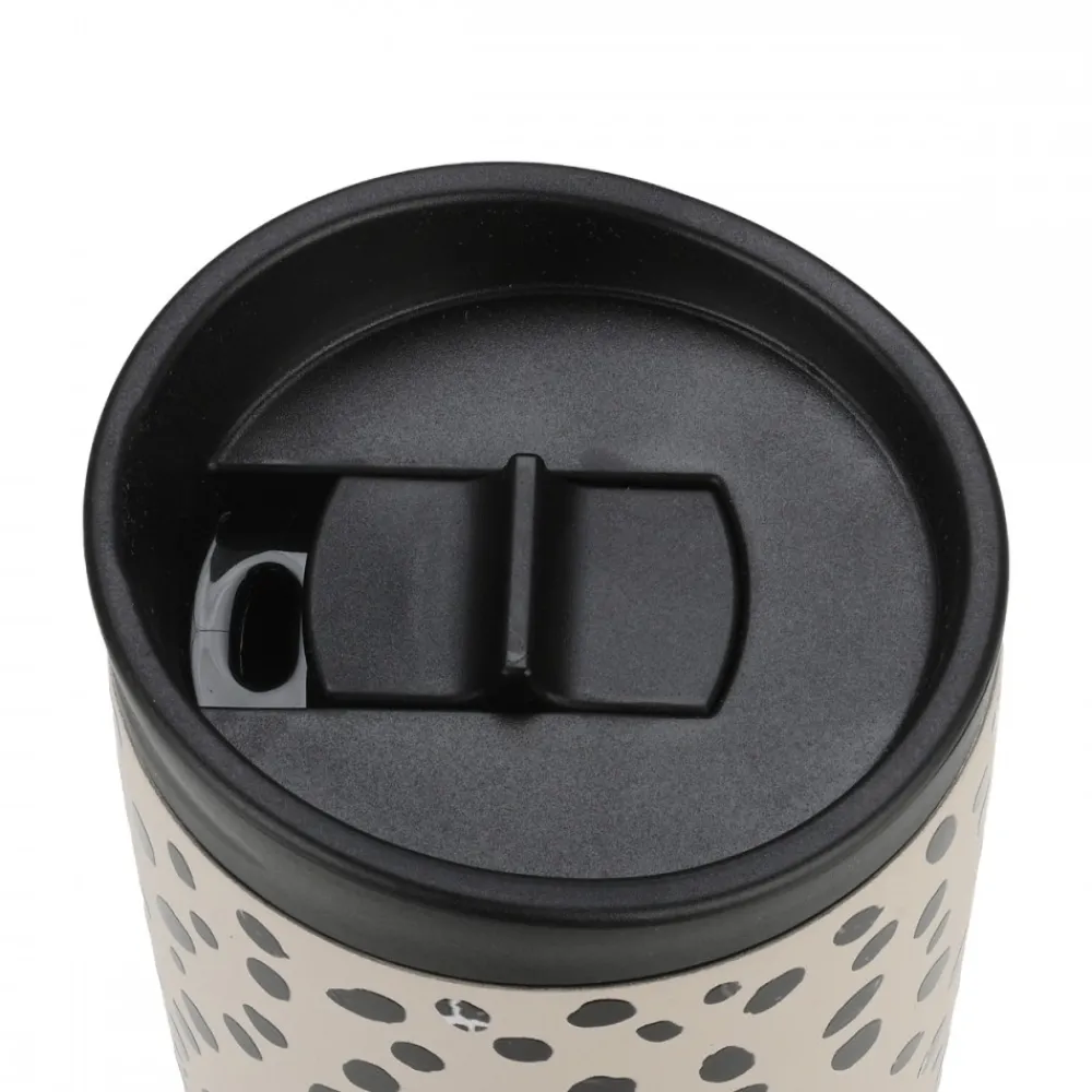 Kubek termiczny 350 ml Leopard taupe * Estia Best